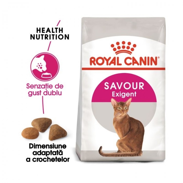 Hrană uscata Pisici Adulte Royal Canin FHN Exigent Savour 2kg Royal Canin imagine 2022